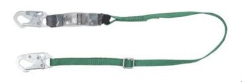 MSA V-SERIES Standard Shock Absorbing Lanyard - Adjustable Single and Twin Leg