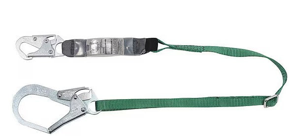 MSA V-SERIES Standard Shock Absorbing Lanyard - Adjustable Single and Twin Leg