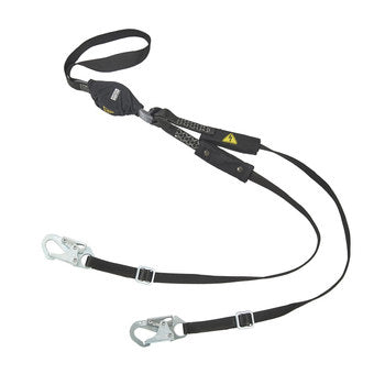 MSA V-SERIES 6' Adjustable Utility Energy Absorbing Lanyards
