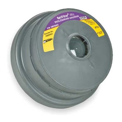 MSA Cartridge OV/CL/CD/HC/HS/SD/HE/HF, 6 Pack, Gray Part# 10080454