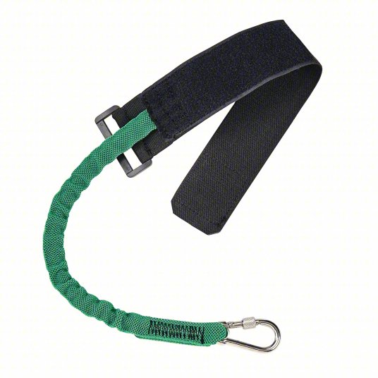 MSA Tool Tether Steel Carabiner with Wrist Band Part# 10089207