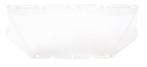 MSA V-Gard Visor Nitrometer, Contoured, Clear, for use with V-Gard Chin Protectors (8"x17"x.04") Part# 10115837