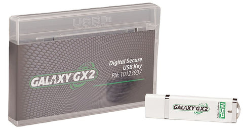 MSA Galaxy® GX2 Digital Secure USB Key Part# 10123937
