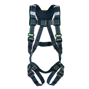 MSA EVOTECH® Harness Back Web Loop, Qwik-Fit leg straps, Shoulder Padding