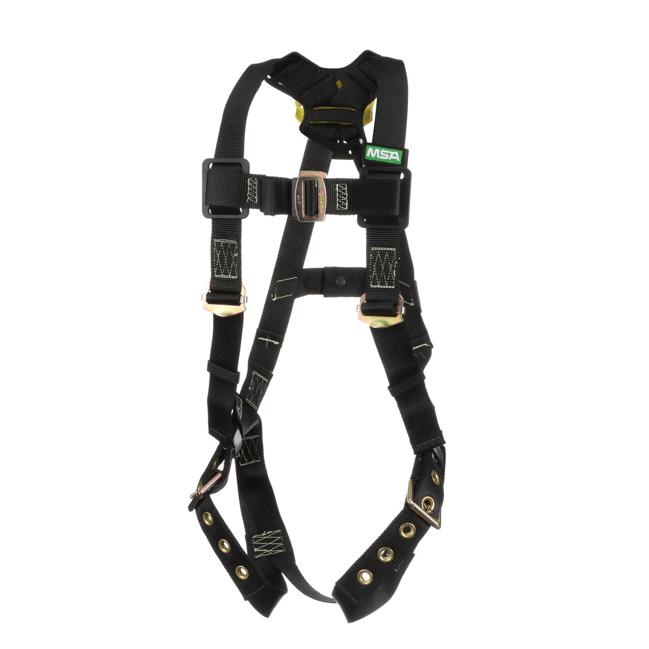 Workman Backstrap MSA Workman® Arc Flash Vest-Style Harness, Back Web Loop, Tongue Buckl