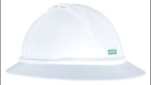 MSA V-Gard® 500 Vented Full Brim Hard Hats