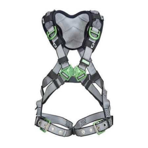 MSA V-FIT™ Safety Harness, Construction, Back, Chest & Hip D-Rings, Tongue Buckle Leg Straps, Shoulder Padding (Copy)