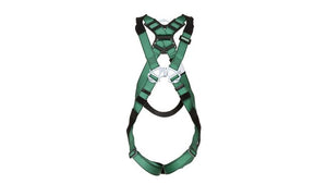 MSA V-FORM+™ Harness Stainless Steel Hardware, Back D-Ring, Qwik-Fit Leg Straps