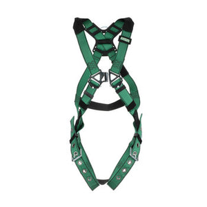 MSA V-FORM+™ Harness Stainless Steel Hardware, Back D-Ring, Tongue Buckle Leg Straps
