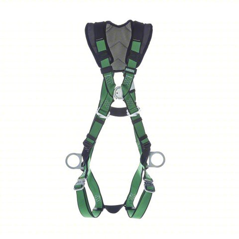 MSA V-FORM+™ Safety Harness Back, Chest &amp; Hip D-Rings, Quick Connect Leg Straps