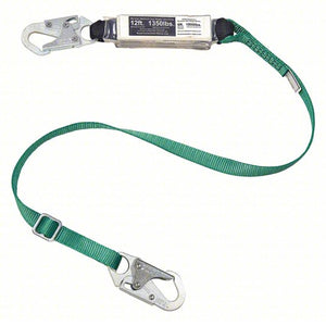 MSA V-SERIES 12FT Free Fall/Heavy Worker Energy Absorbing Lanyards