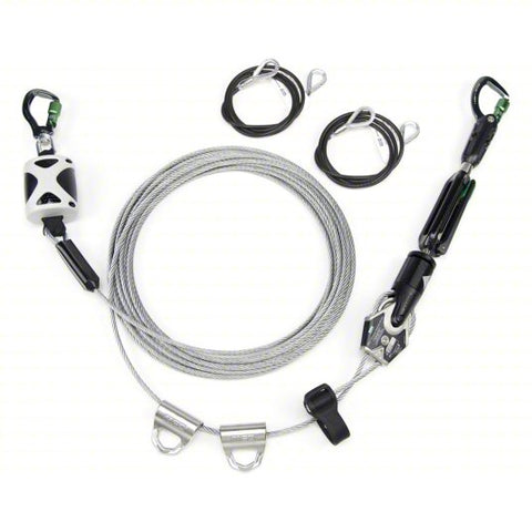 MSA Cable Temporary Horizontal Lifeline for 2 Workers