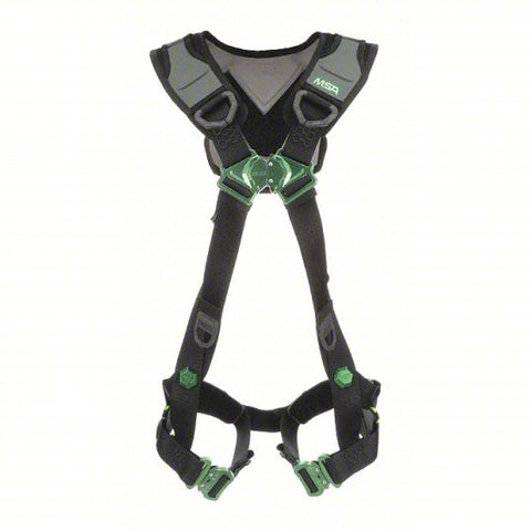 MSA V-FLEX™ Safety Harness, Back D-Ring, Quick Connect Leg Straps