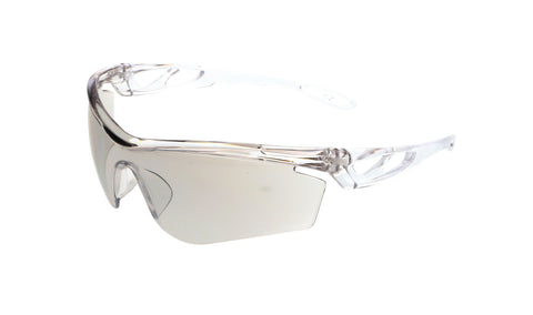 MCR Checklite® CL4 Series Safety Glasses - I/O Clear Mirror Lens - Duramass Hard Coating - Box of 12 - Part# CL419