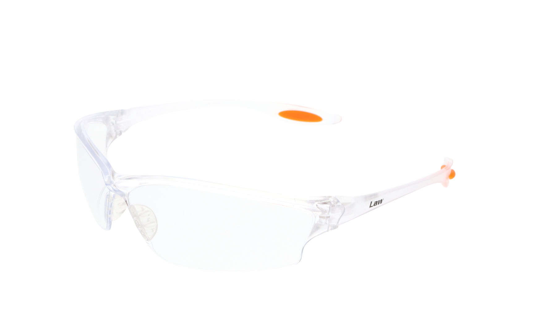 MCR Law® LW2 Series Safety Glasses - Clear Lens - Duramass Hard Coating - Box of 12 - Part# LW210