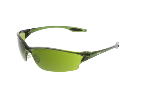 MCR Law® LW2 Series Safety Glasses - Green Filter 3.0 Lens - Duramass Hard Coating - Box of 12 - Part# LW2130