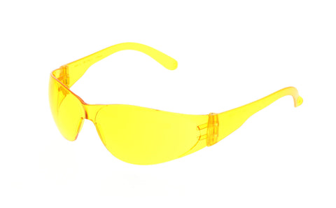 MCR Checklite® CL1 Series Safety Glasses - Amber Lens - Duramass Hard Coating - Box of 12 Part# CL114