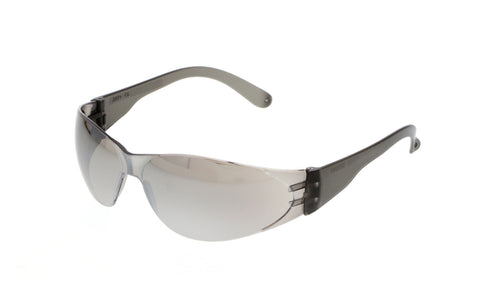 MCR Checklite® CL1 Series Safety Glasses - Silver Mirror Lens - Duramass Hard Coating - Box of 12 Part# CL117