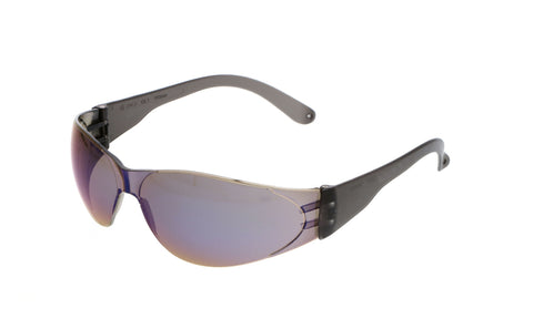 MCR Checklite® CL1 Series Safety Glasses - Blue Mirror Lens - Duramass Hard Coating - Box of 12 Part# CL118