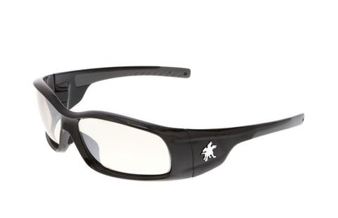 MCR Swagger® SR1 Series Safety Glasses - I/O Clear Mirror Lens - UV-AF Anti-Fog Coating - Box of 12 - Part# SR119AF