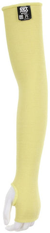 MCR Safety CutPro® - Cut Resistant Sleeves with Thumb Slot - Double Ply DuPont™ Kevlar® - 24 Inches x 3¼ Inches - High Comfort Cut Protection - Box of 10 - Part# 93724T