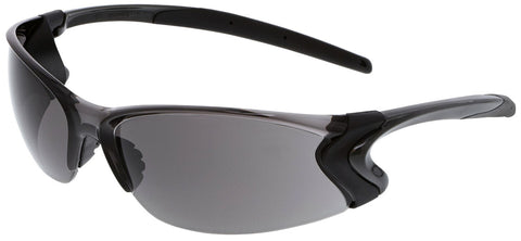 MCR BD1 Safety Glasses - Dielectric Safety Glasses with No Metal - Gray - MAX6 Anti-Fog Lens - Box of 12 Part# BD112PF