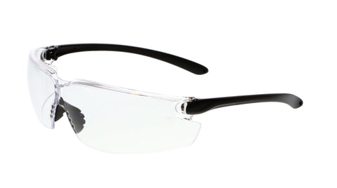 MCR BL1 Series Safety Glasses - Clear Lens - Uncoated - Box of 12 Part# BL010