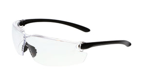 MCR BL1 Series Safety Glasses - Clear Lens - Duramass Hard Coating - Box of 12 Part# BL110