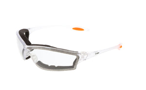 MCR Law® LW3 Series - Foam Lined Safety Glasses - Clear Lens - UV-AF anti-fog coating - Part# LW310AF