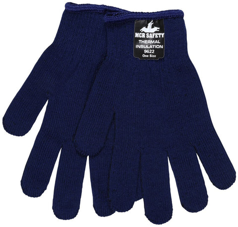 MCR Thermal Insulation Work Gloves - 10 Gauge 50 Gram Medium Weight Hollow Core Fiber - Box of 12
