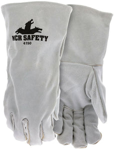 MCR Safety Welding - Leather Welding Work Gloves - Select B+ Grade Shoulder Leather - Box of 12