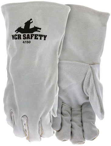 MCR Safety Welding - Leather Welding Work Gloves - Select B+ Grade Shoulder Leather - Box of 12