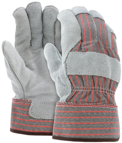 MCR Insulated Leather Palm Work Gloves - Competitive Value C Grade Split Shoulder Leather - Large - Box of 12 - Part# 1205L