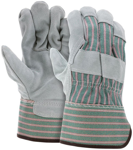 MCR Leather Palm Work Gloves - Competitive Value C Grade Split Shoulder Leather - Box of 12