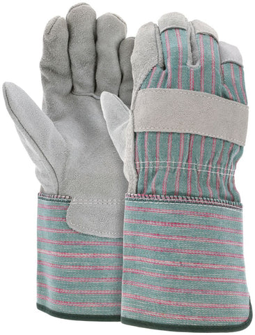 MCR Leather Palm Work Gloves - Competitive Value C Grade Split Shoulder Leather - Box of 12