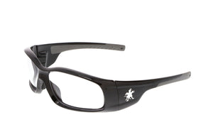 MCR Swagger® SR1 Series Safety Glasses - Clear Lens - Duramass Hard Coating - Box of 12 - Part# SR110