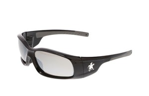 MCR Swagger® SR1 Series Safety Glasses - Silver Mirror Lens - Duramass Hard Coating - Box of 12 - Part# SR117