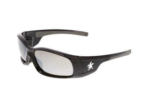MCR Swagger® SR1 Series Safety Glasses - Silver Mirror Lens - Duramass Hard Coating - Box of 12 - Part# SR117