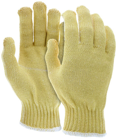 MCR Safety CutPro® - 7 Gauge Kevlar® Aramid Shell with Cotton Interior - Cut Resistant Work Gloves - Regular Weight - Made with DuPont™ Kevlar® - Box of 12