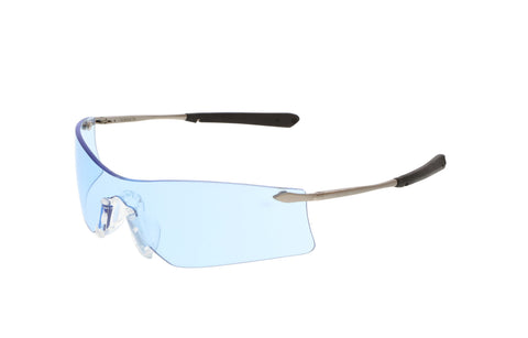 MCR Rubicon® T4 Series Safety Glasses - Light Blue Lens - UV-AF Anti-Fog Coating - Box of 12 - Part# T4113AF