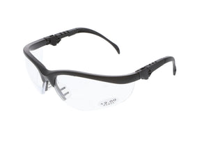 MCR Klondike® KD3 Safety Glasses - 2.0 Magnifier - Clear Lens - Duramass Hard Coating - Box of 12 - Part# K3H20