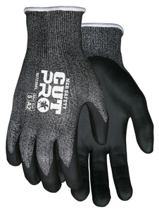 MCR Safety CutPro® - 13 Gauge HyperMax® HPPE Shell - Cut, Abrasion and Puncture Resistant Work Gloves - Nitrile Foam Coated Palm and Fingertips - Box of 12