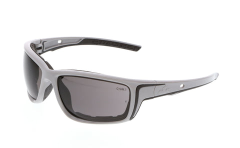 MCR Swagger® SR5 Series Safety Glasses - Gray Polarized Lens - Gray Frame - MAX6 Anti-Fog Coating - Part# SR522ZPF