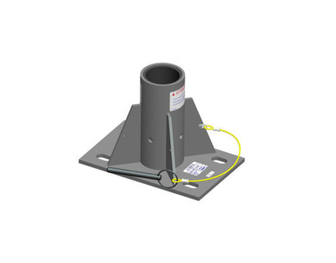 MSA XTIRPA™ 3" Center Mount Floor Adapter Base