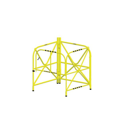 MSA XTIRPA™ Manhole Guard Integrated Mast 42" Part# IN-2108