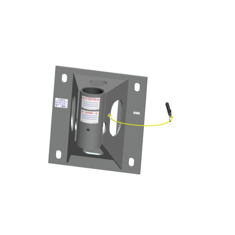 MSA XTIRPA™ 3" Mural Adapter Base w/ 8" Offset 304 SS Part# IN-2124