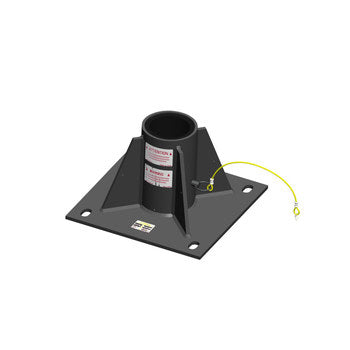 MSA XTIRPA™ 5.5" Floor Adapter Base SS Part# IN-2201