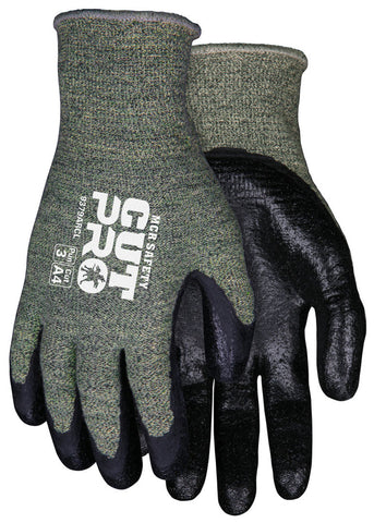 MCR Safety CutPro® - 13 Gauge Kevlar® and Synthetic Shell - Cut Resistant Work Gloves - APG Coated Palm and Fingertips - ARC 1 Rated Glove - Box of 12
