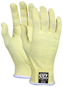 MCR Safety CutPro® with Hero™ Technology - 13 Gauge Regular Weight Shell - Made with ARX® Aramid Fibers - Uncoated Cut Resistant Work Gloves - Box of 12