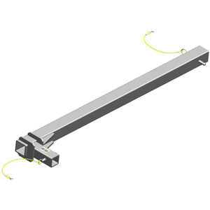 MSA XTIRPA™ 90° Extension for Universal T-Base for 4" Mast Part# A2305-29